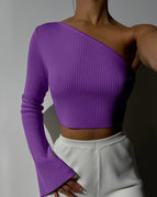 L / purple