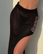 black skirt only