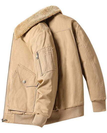 Chaquetas Jackets for Men Clothing Hoodies Jacket Coat Tracksuits Bomber Hairy Fleece Coats Winter New Chaquetas Jaquetas