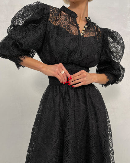Elegantes Blumen-Spitzen-Ballkleid Sexy Mieder Eng Anliegendes Langes Formelles Abendkleid Schwarz Rot Grau Maxikleider Für Damen Sommer