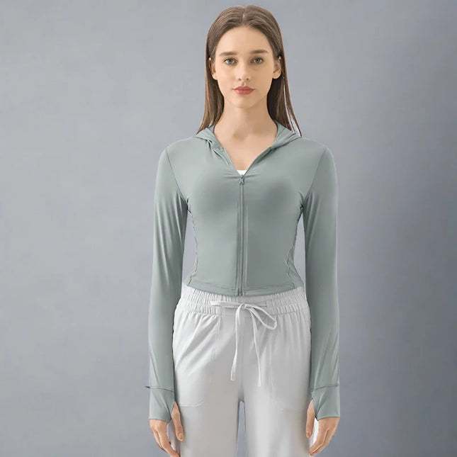 Damen Kapuzenjacke – Sonnenschutz-Outdoor-Mantel