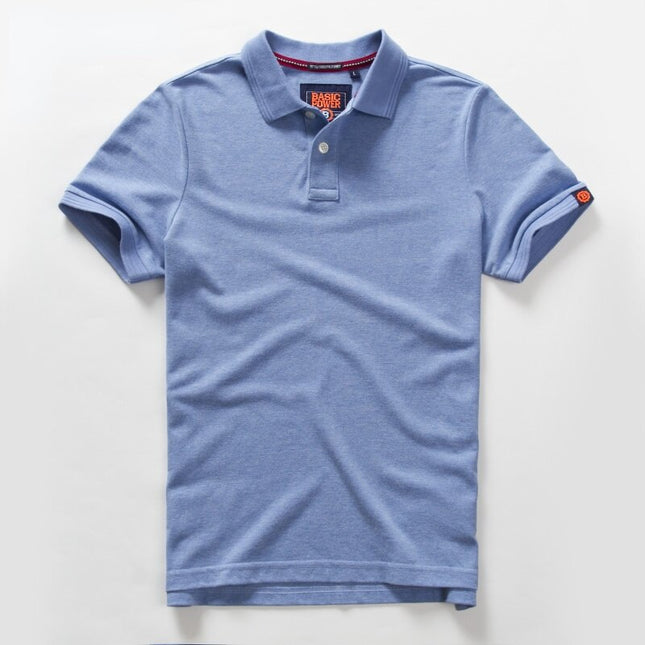 T-Shirt Sommer Herren Poloshirts für Männer Kleidung Baumwollhemden Tops Kurzarm Schlichtes T-Shirt für Männer M-3XL Causa Punk