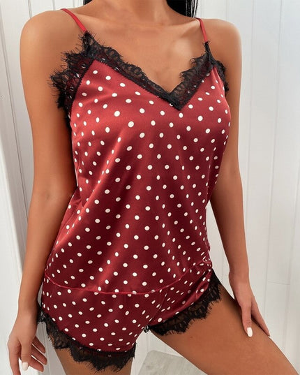Plus Size Sex Dessous Damen Nachthemd Spitze V-Ausschnitt Sexy Nachtwäsche Blumenmuster Satin Nachtkleider Spaghettiträger S-4XL
