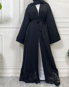 black no scarf