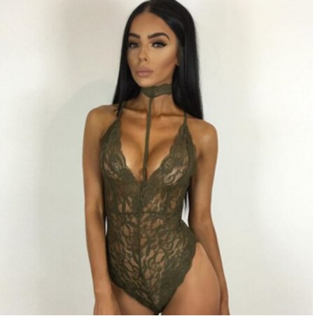 Heiße erotische Kostüme Porno Frauen Lenceria für Sex Dessous Nachtwäsche Sexy transparenter Bodysuit Babydoll Teddy Sexy exotisches Kostüm