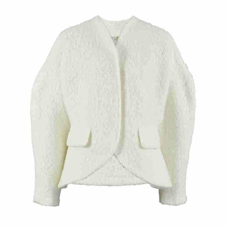 Coarse Woolen Thick Woolen Coat