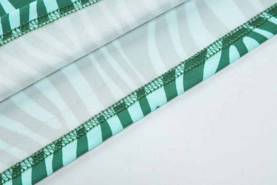 Women's Irregular Printing Ring Dress