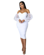 S / White
