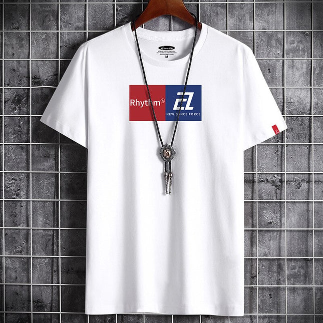 Fitness White O Neck Man T-shirt For Male Oversized S-6XL Newest T Shirt for Men Clothing New Men T-shirts Anime Goth Punk