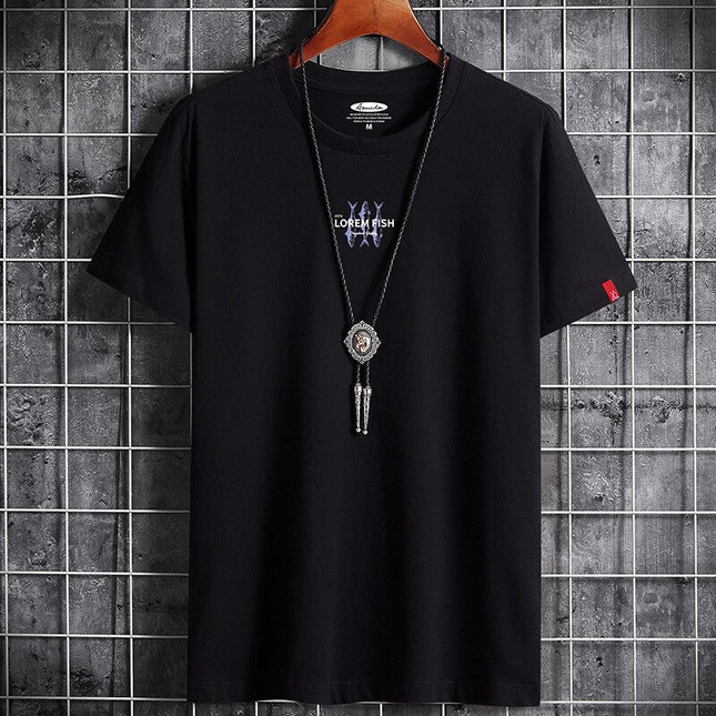 New T Shirt for Men Summer Harajuku Graphic Oversized Goth Punk Manga Vintage Hip Hop Couples Matching Men Clothing Anime