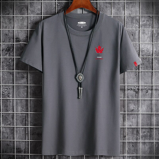 Fitness Black O Neck Man T-shirt For Male Oversized S-6XL New Men T-shirts Newest T Shirt for Men Clothing Anime Goth Punk