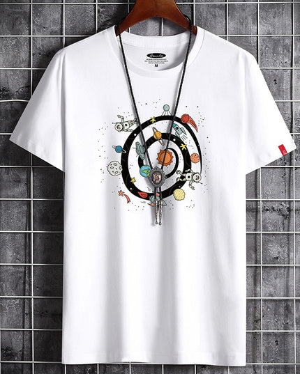 T Shirt for Men Clothing Gym Clothing Manga Summer Oversized Running Tshirts Men Harajuku Streetwear Tee Shirt Goth Hip Hop