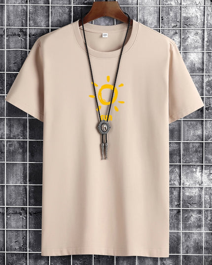 Anime Gothig New Summer Cotton Man T-Shirt T Shirts Fashion Harajuku Sun Printing short T-Shirts Breathable Men Tshirt Tops