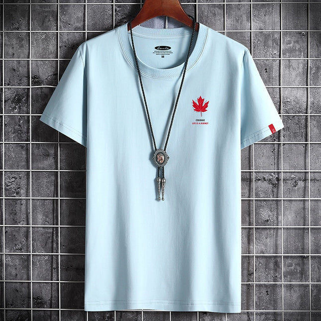 Fitness Black O Neck Man T-shirt For Male Oversized S-6XL New Men T-shirts Newest T Shirt for Men Clothing Anime Goth Punk