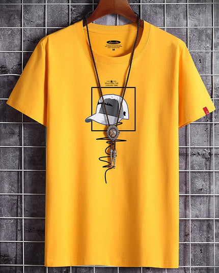 Newest T Shirt for Men Clothing Fitness White O Neck Anime Man T-shirt For Male Oversized S-6XL New Men T-shirts Goth Punk