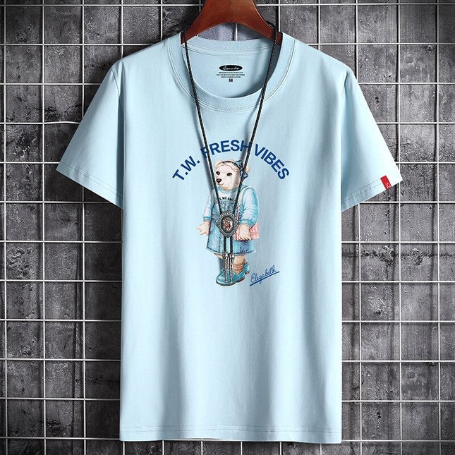 Mode Sommer für Herren Kleidung Anime Neues T-Shirt Goth Vintage T-Shirt Tshirt Oversized Grafik Anime Harajuku Manga S-6XL