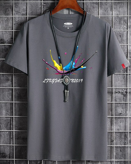 Newest T Shirt for Men Clothing Anime Fitness White O Neck Man T-shirt For Male Oversized S-6XL New Men T-shirts Goth Punk