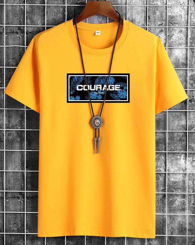 Anime Summer Oversized T-Shirt Cotton Casual  Men T-Shirts Harajuku Manga Clothing Tshirt Street Handsome Men T-Shirt Top