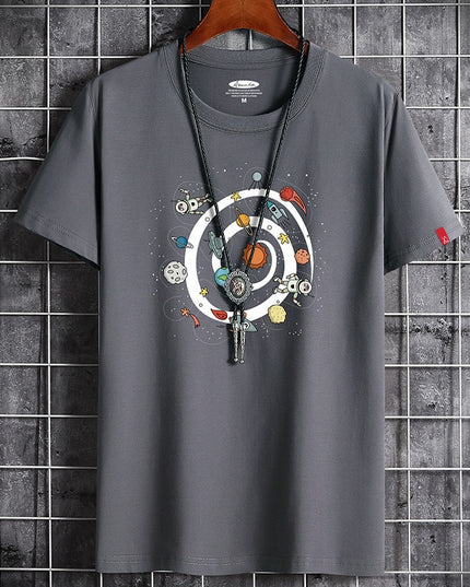T Shirt for Men Clothing Gym Clothing Manga Summer Oversized Running Tshirts Men Harajuku Streetwear Tee Shirt Goth Hip Hop