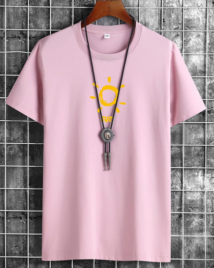 Anime Gothig New Summer Cotton Man T-Shirt T Shirts Fashion Harajuku Sun Printing short T-Shirts Breathable Men Tshirt Tops