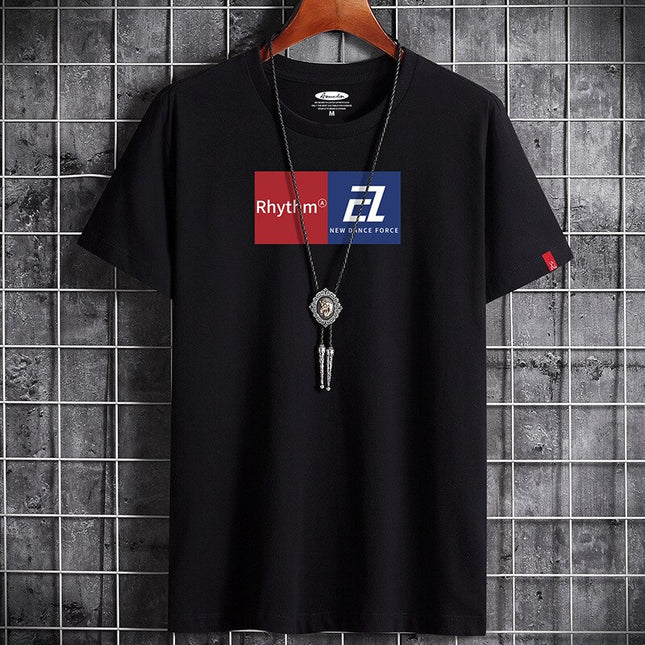 Fitness White O Neck Man T-shirt For Male Oversized S-6XL Newest T Shirt for Men Clothing New Men T-shirts Anime Goth Punk