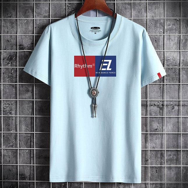 Fitness White O Neck Man T-shirt For Male Oversized S-6XL Newest T Shirt for Men Clothing New Men T-shirts Anime Goth Punk