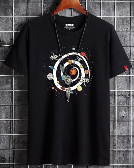 T Shirt for Men Clothing Gym Clothing Manga Summer Oversized Running Tshirts Men Harajuku Streetwear Tee Shirt Goth Hip Hop