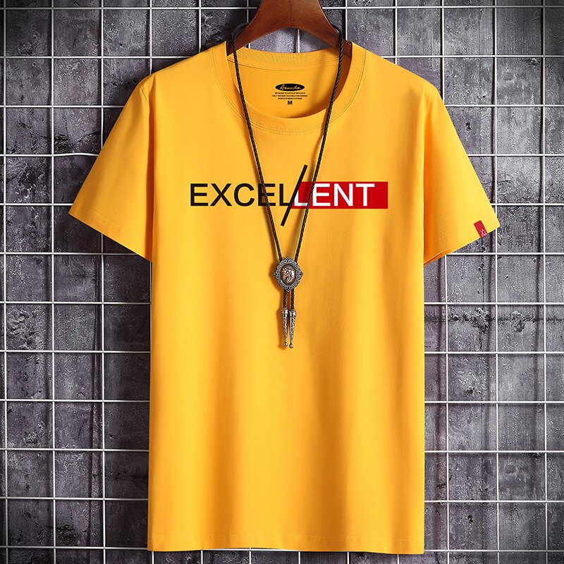 T Shirt for Men Clothing  Newest Fitness White Anime O Neck Man T-shirt For Male Oversized S-6XL New Men T-shirts Goth Punk