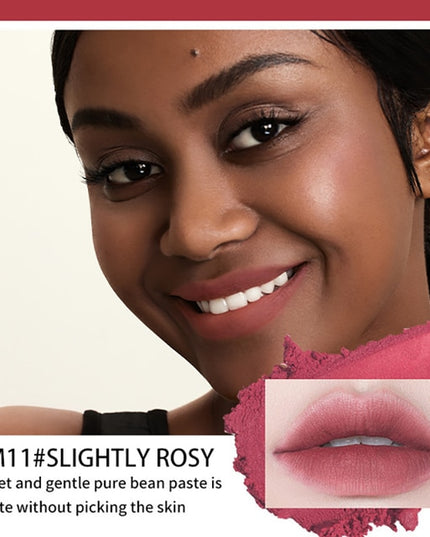 INTO YOU Lip Gloss Women Makeup Matte Velvet Lipstick Waterproof Long Lasting Red Lip Tint Lip Glaze Cosmetics 27 Colors