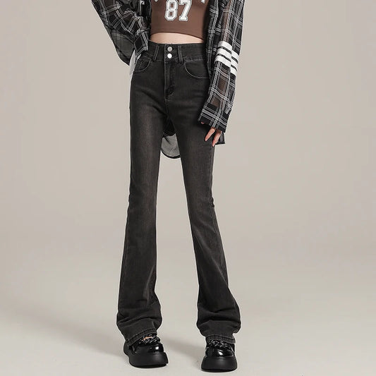 Stylish and Comfortable High Waisted Flare Jeans for Women
