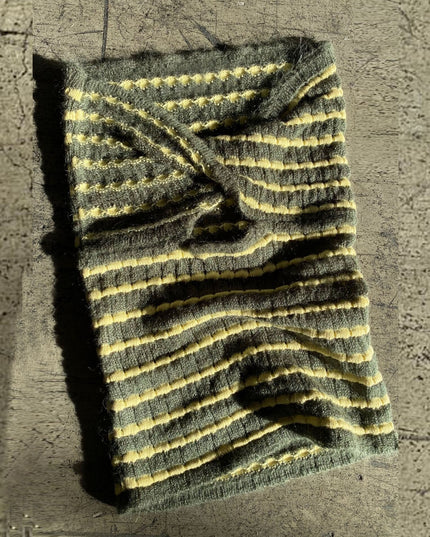 Knitted Sweaters Cut Out Sexy Strapless Crop Tops for Women Fashion Backless Striped Cropped Tanks Top Streetwear