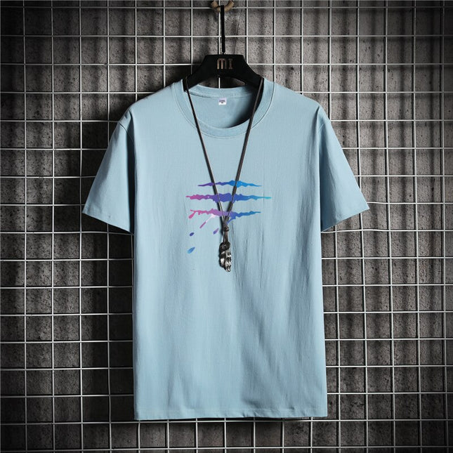 Anime T-shirt Harajuku Alternative Gothic Clothes Punk Summer Streetwear T Shirt for Men 2023 Graphic Hip Hop Oversized T Shirt