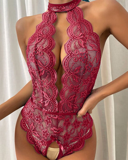 Porno Underwear Open Crotch Lingerie Bodysuit Sexy Hot Teddy Women Backless Dress Sexy 18 Adult Clothing Lace Erotic Pajamas