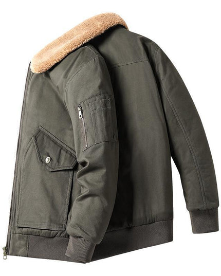 Chaquetas Jackets for Men Clothing Hoodies Jacket Coat Tracksuits Bomber Hairy Fleece Coats Winter New Chaquetas Jaquetas