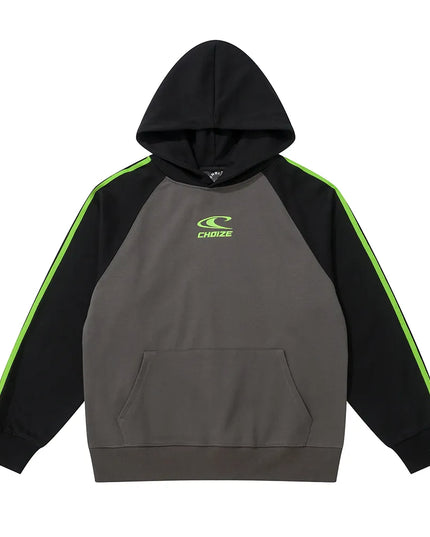 Stylish and Comfortable Unisex Hoodie with Unique Patchwork Design