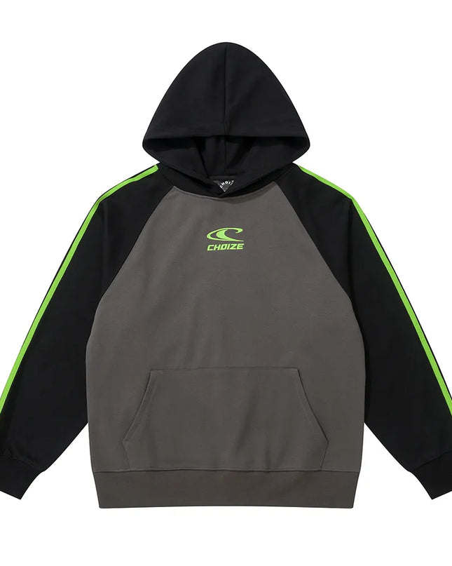 Stylish and Comfortable Unisex Hoodie with Unique Patchwork Design