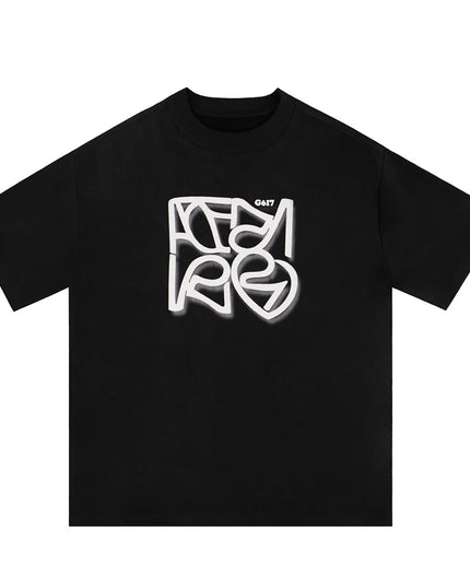 Vintage-Inspired Y2K Short Sleeve Suede Top Tee for Men and Women