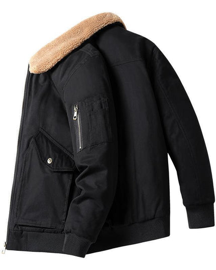 Chaquetas Jackets for Men Clothing Hoodies Jacket Coat Tracksuits Bomber Hairy Fleece Coats Winter New Chaquetas Jaquetas
