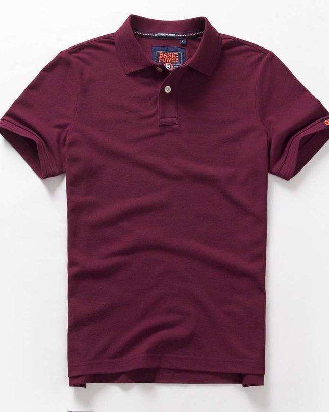 T-Shirt Sommer Herren Poloshirts für Männer Kleidung Baumwollhemden Tops Kurzarm Schlichtes T-Shirt für Männer M-3XL Causa Punk