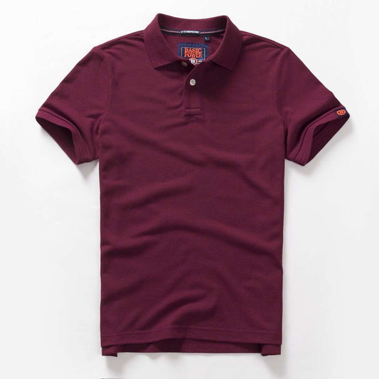 T-shirt Summer Mens Polo Shirts for Men Clothing Cotton Shirts Tops Short Sleeve Simple T Shirt for Men M-3XL Causa Punk