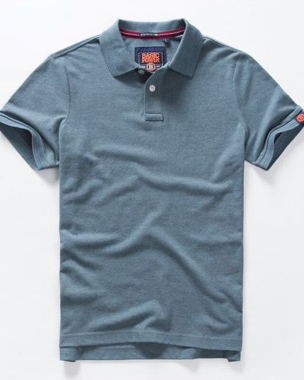 T-Shirt Sommer Herren Poloshirts für Männer Kleidung Baumwollhemden Tops Kurzarm Schlichtes T-Shirt für Männer M-3XL Causa Punk