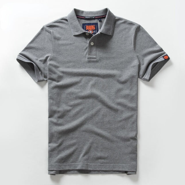 T-Shirt Sommer Herren Poloshirts für Männer Kleidung Baumwollhemden Tops Kurzarm Schlichtes T-Shirt für Männer M-3XL Causa Punk