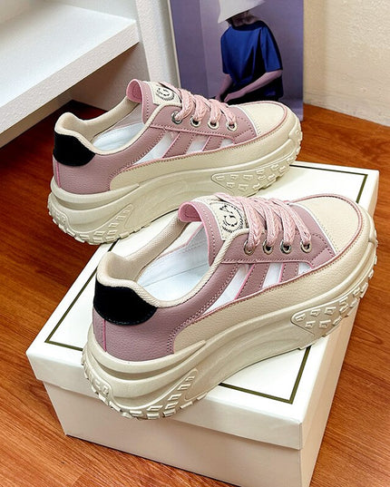 Breathable Thick Bottom Hollow Old Daddy Shoes Female 2023 Summer New Casual Heightening Muffin Hundred With Sports Shoes