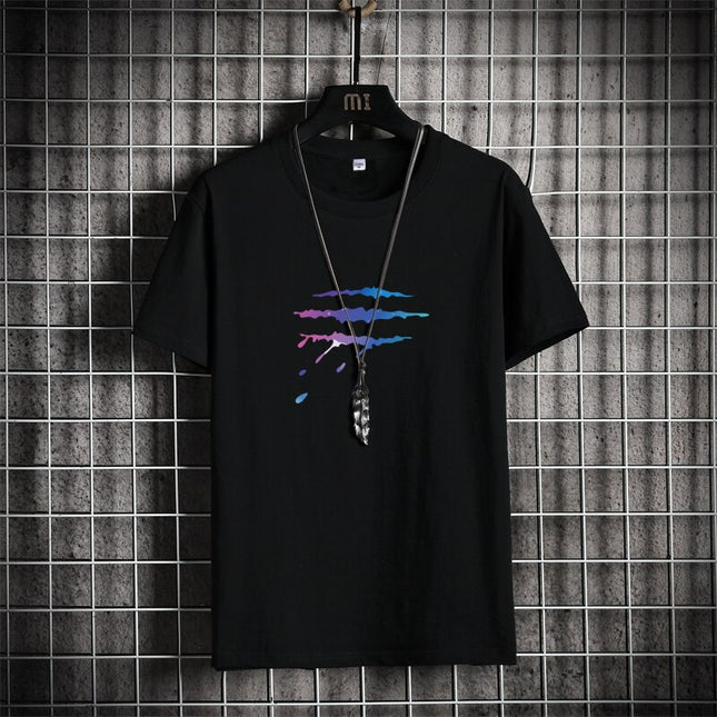 Anime T-shirt Harajuku Alternative Gothic Clothes Punk Summer Streetwear T Shirt for Men 2023 Graphic Hip Hop Oversized T Shirt