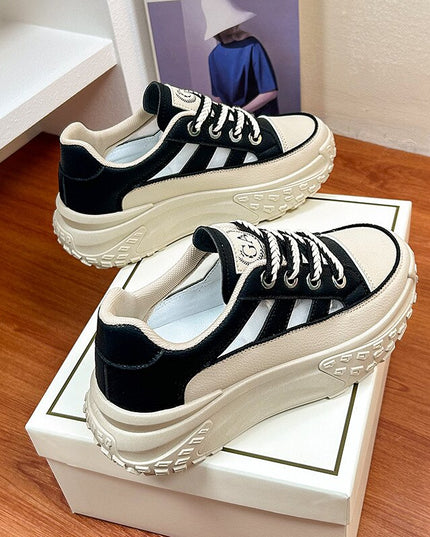Breathable Thick Bottom Hollow Old Daddy Shoes Female 2023 Summer New Casual Heightening Muffin Hundred With Sports Shoes
