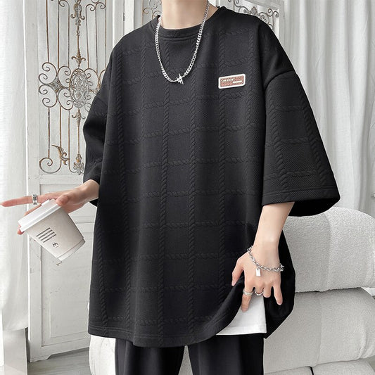 Y2k Harajuku Graphics T Shirts 2023 Summer Men Oversized Funny Korean Fashions T-shirts Vintage Desinger Loose Tees