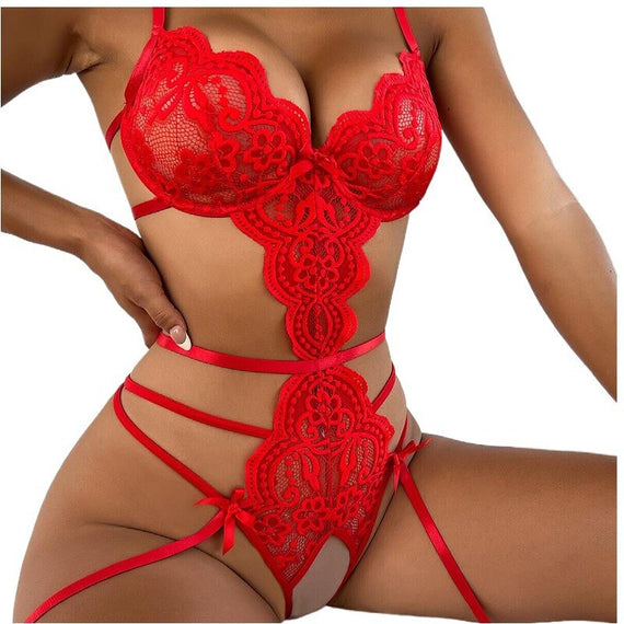 Hot Erotic Underwear Nightwear  Porno Costumes Woman Lingerie Sexy Sleepwear Lace Dress Sexy Baby Doll Sexi Lingerie for Women