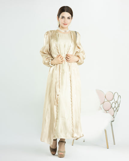 Djellaba Suits Abaya Dubai Two pieces Muslim Sets Dress Abaya Dubai Turkey Muslim Islam Abayas With Belt