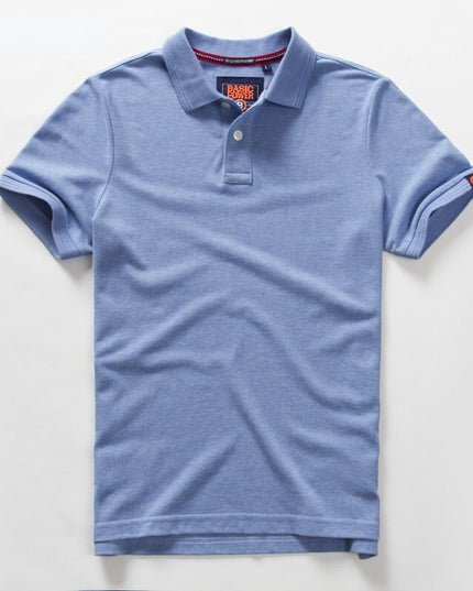 T-Shirt Sommer Herren Poloshirts für Männer Kleidung Baumwollhemden Tops Kurzarm Schlichtes T-Shirt für Männer M-3XL Causa Punk